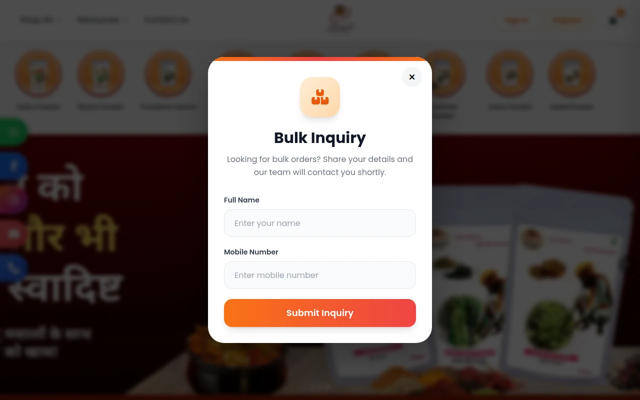JJ Mart Premium Shopping Live Website