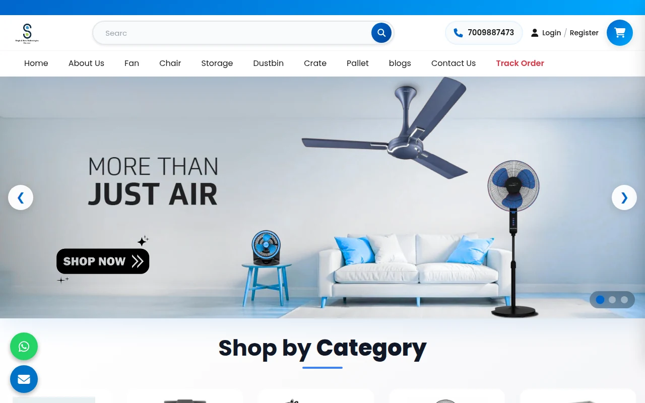 Singh Sons Co Supreme Products Live Website